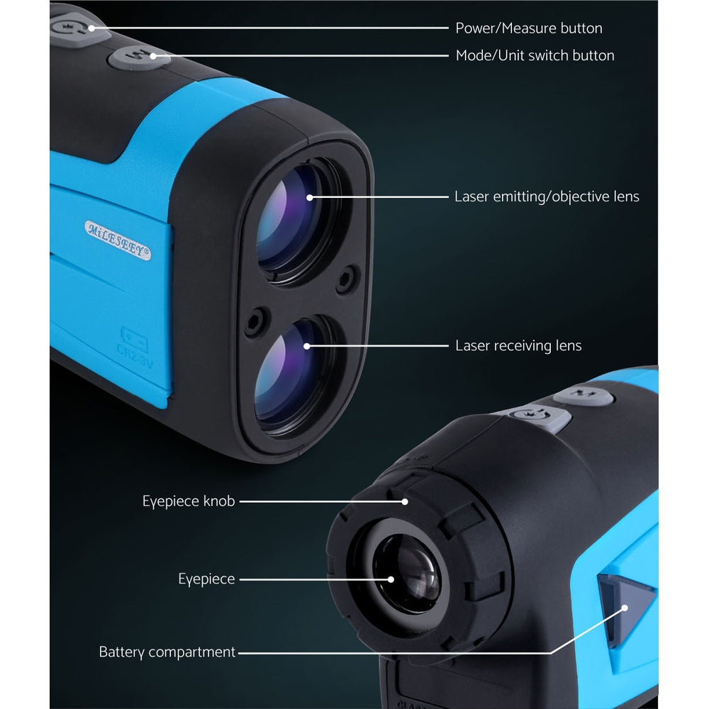 Golf Laser Range Finder 600M Hunting Rangefinder Distance Height Speed Measure - ShopFrenzy