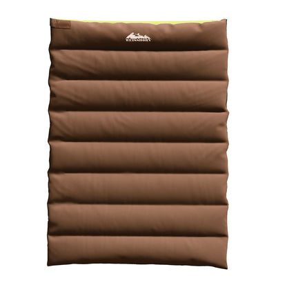 Weisshorn Sleeping Bag Double Bags Thermal Camping Hiking Tent Brown -5°C - ShopFrenzy
