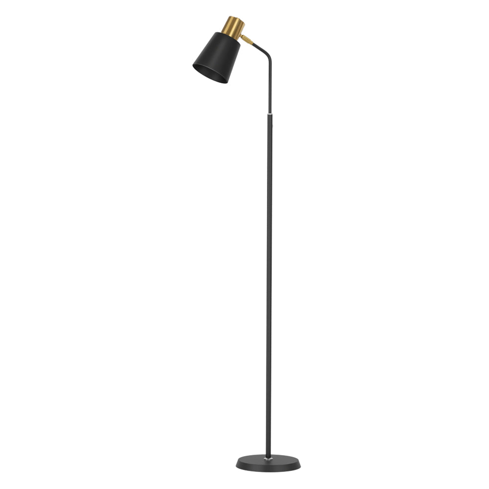 Artiss Floor Lamp LED Light Stand Modern Home Living Room Office Reading Black - ShopFrenzy