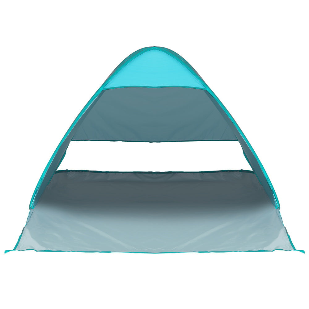 Weisshorn Pop Up Beach Tent Camping Hiking 3 Person Sun Shade Fishing Shelter - ShopFrenzy