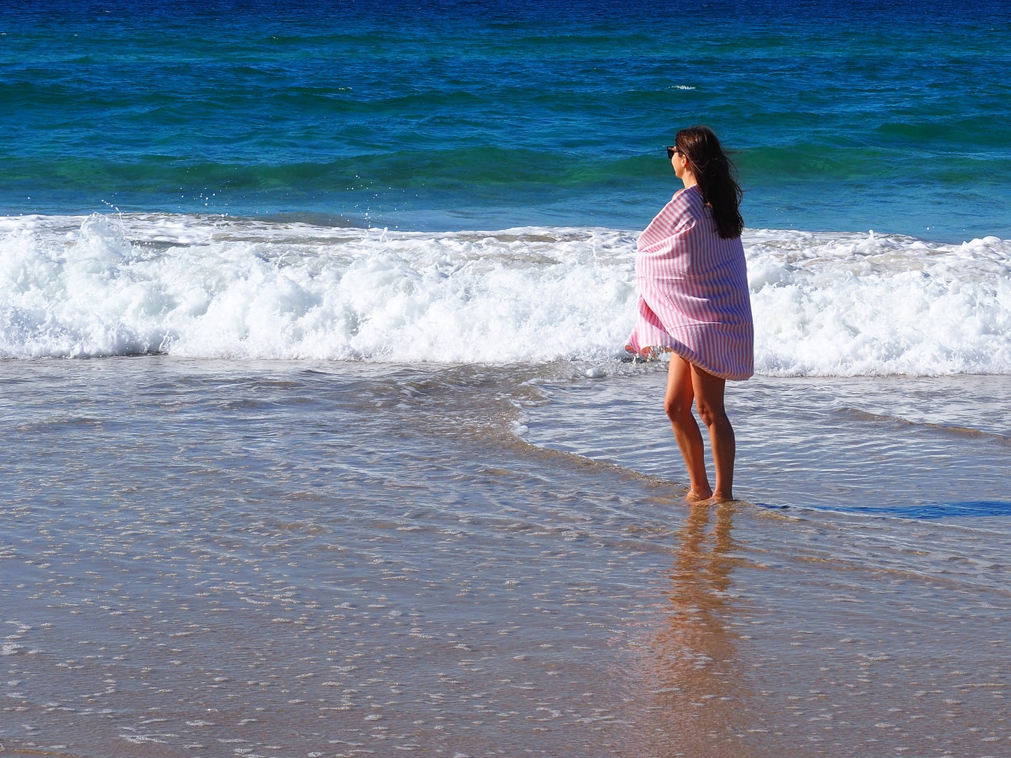PORTSEA TURKISH COTTON TOWEL - BLUSH - ShopFrenzy