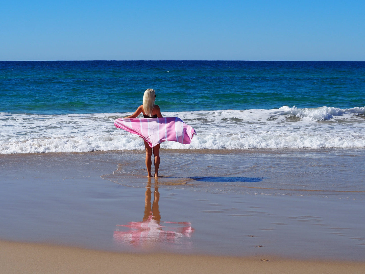 SORRENTO TURKISH COTTON TOWEL - CANDY - ShopFrenzy