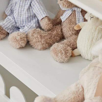 Kids Bookcase Shelf Storage Mobile Toy Chest - ShopFrenzy