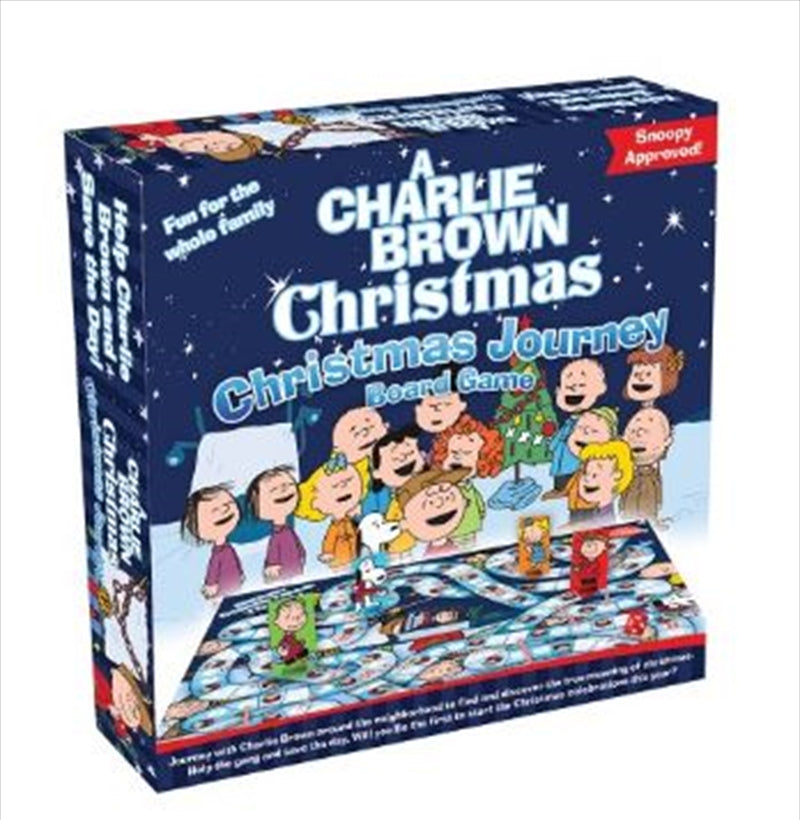 Peanuts Charlie Brown Christmas Board Game - ShopFrenzy