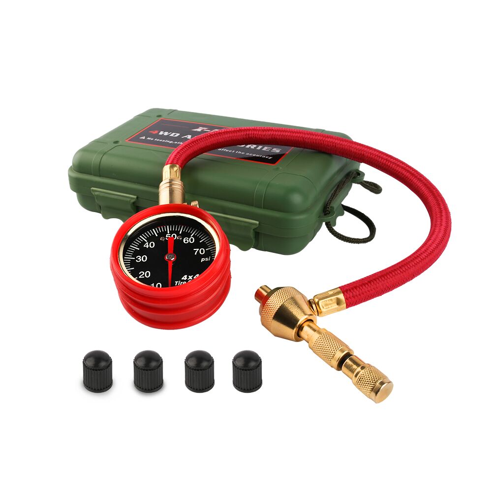 X-BULL Tyre Deflator Tire Air Deflators Rapid With Pressure Gauge Valve Tool 4WD - ShopFrenzy