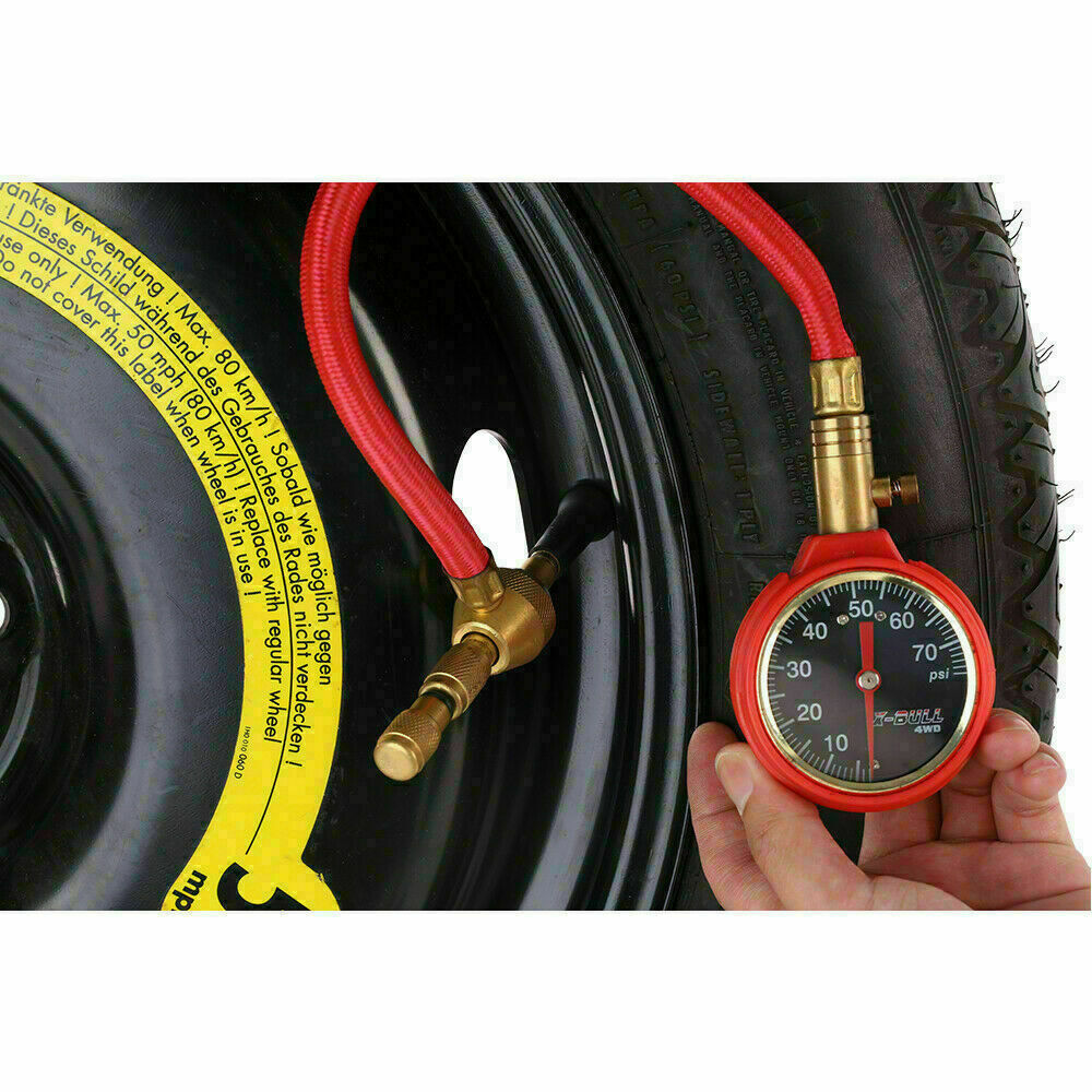 X-BULL Tyre Deflator Tire Air Deflators Rapid With Pressure Gauge Valve Tool 4WD - ShopFrenzy