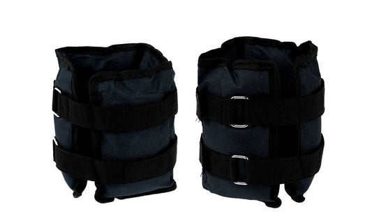 Powertrain Sports Pair 2kg Ankle Weights Home Gym Equipment Wrist Fitness Yoga Training Weights - ShopFrenzy