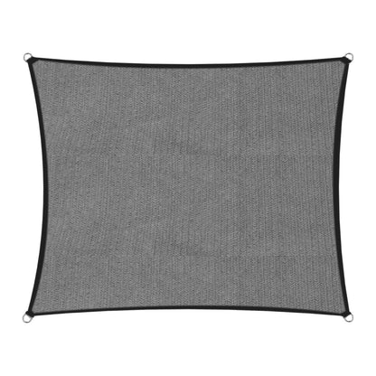 Wallaroo Outdoor Sun Shade Sail Canopy Grey Square 3.6 x 3.6M - ShopFrenzy