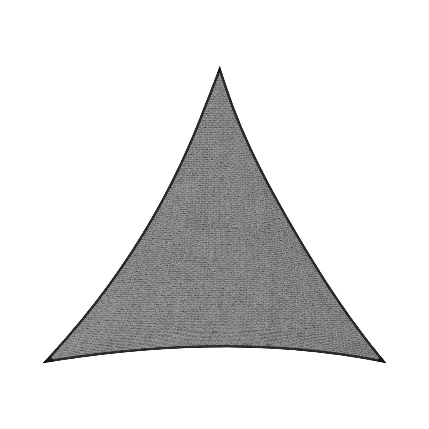 Wallaroo Triangle Shade Sail 3.6 x 3.6 x 3.6M - Grey - ShopFrenzy