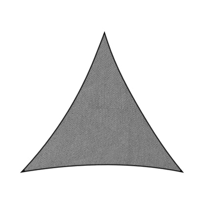 Wallaroo Triangle Shade Sail 3.6 x 3.6 x 3.6M - Grey - ShopFrenzy