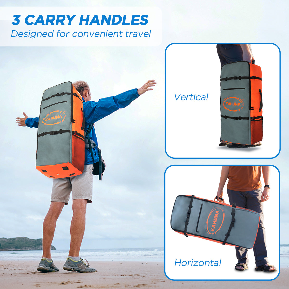 Kahuna Hana Travel Bag for Inflatable Stand Up Paddle iSUP Boards - ShopFrenzy