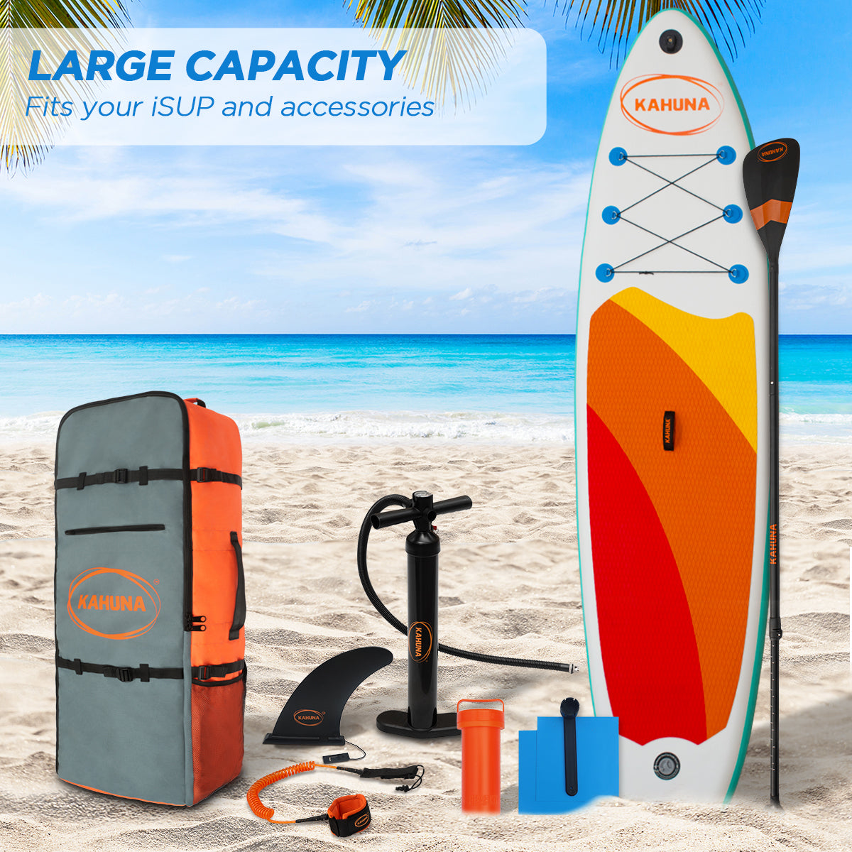 Kahuna Hana Travel Bag for Inflatable Stand Up Paddle iSUP Boards - ShopFrenzy