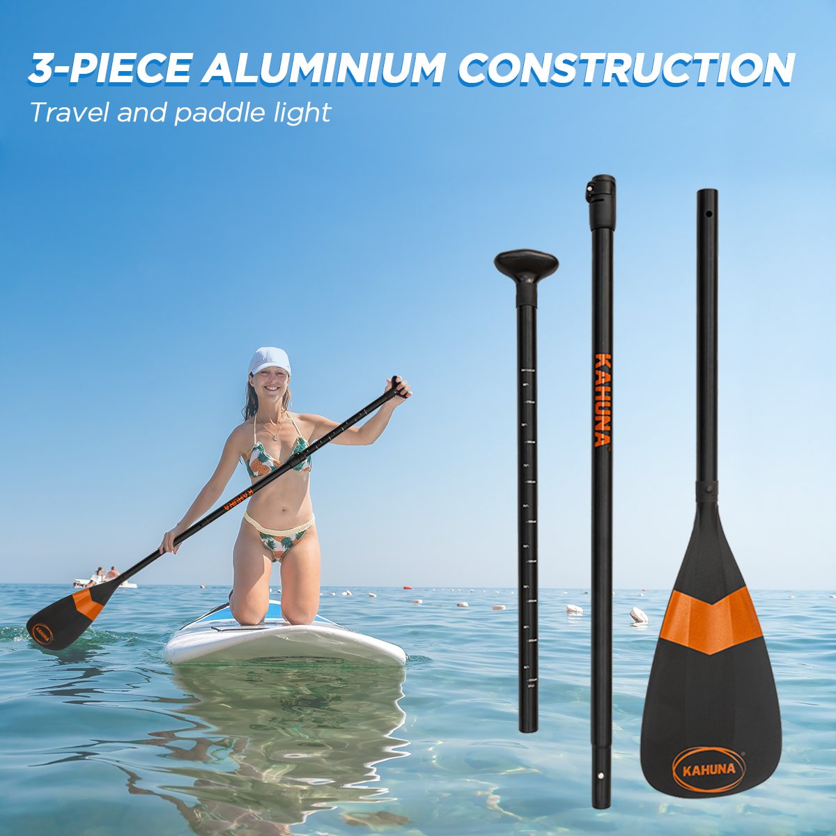 Kahuna Hana Adjustable Paddle for Stand Up Paddle Boards - ShopFrenzy