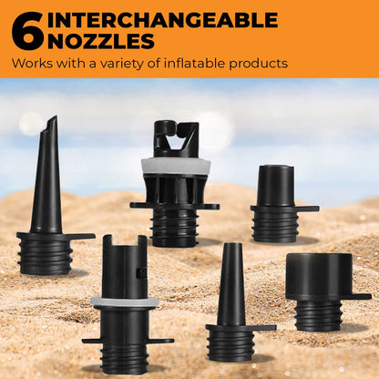 Kahuna Portable Electric Air Pump 12V for Inflatable Paddle Boards - ShopFrenzy