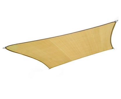 Wallaroo Rectangular Shade Sail 6m x 4m - Sand - ShopFrenzy