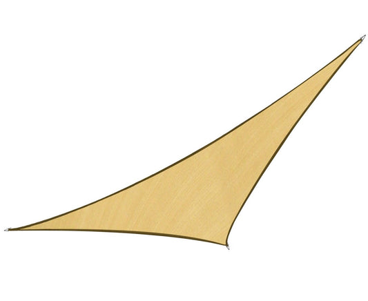 Wallaroo Triangle Shade Sail 7x7x7 - Sand - ShopFrenzy