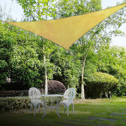 Wallaroo Triangle Shade Sail 7x7x7 - Sand - ShopFrenzy