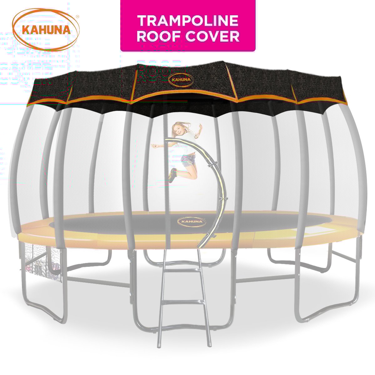 Kahuna 14ft Removable Twister Trampoline Roof Shade Cover - ShopFrenzy