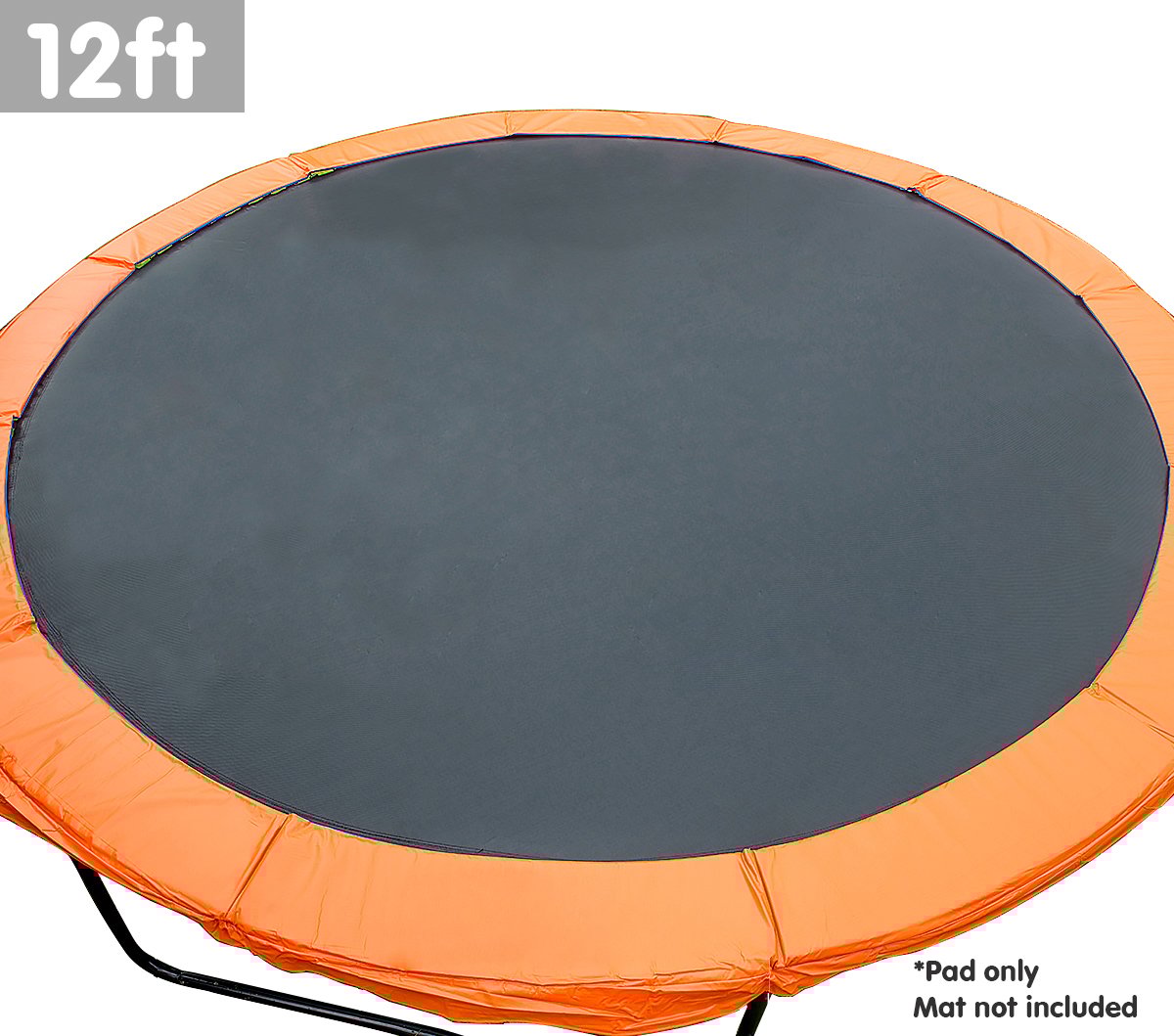 Kahuna 12ft Trampoline Replacement Pad Round - Orange - ShopFrenzy