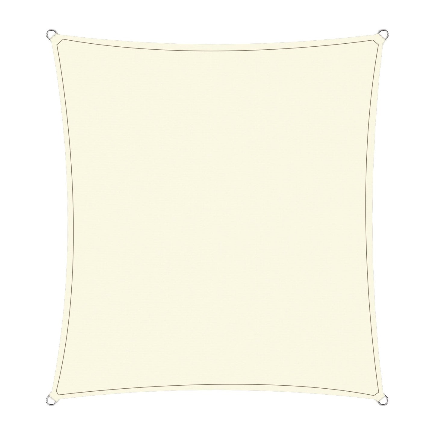 Wallaroo Waterproof Shade sail 4x6 160GSM - ShopFrenzy