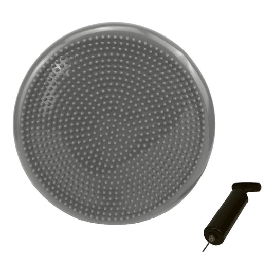 Powertrain Yoga Stability Disc Home Gym Pilates Balance Trainer - Grey - ShopFrenzy