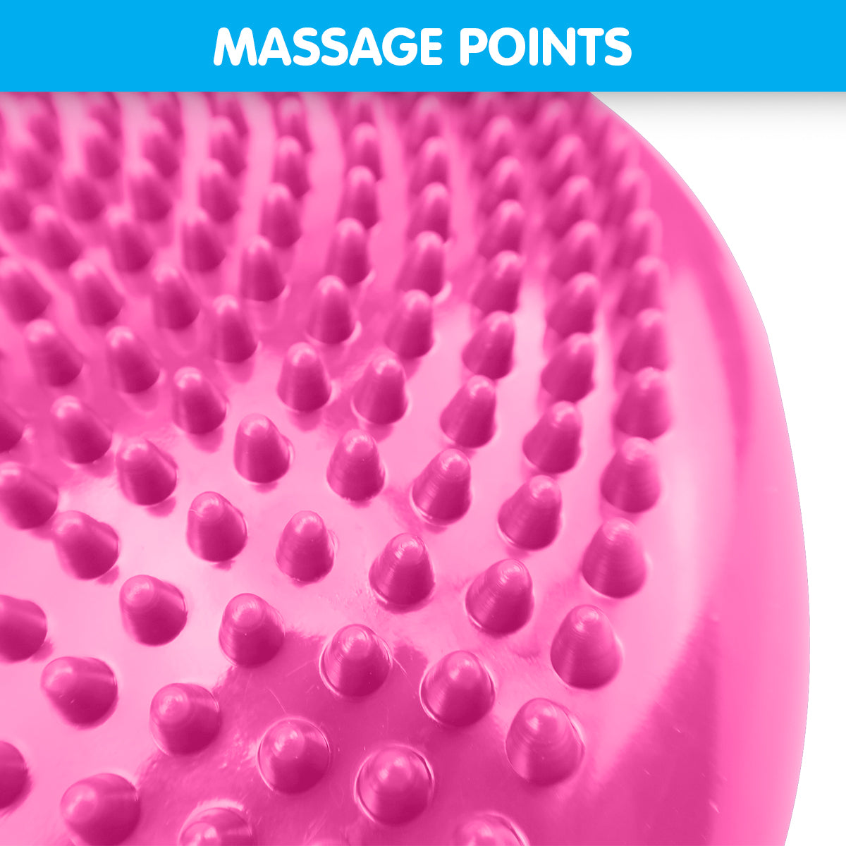Powertrain Yoga Stability Disc Home Gym Pilates Balance Trainer - Pink - ShopFrenzy
