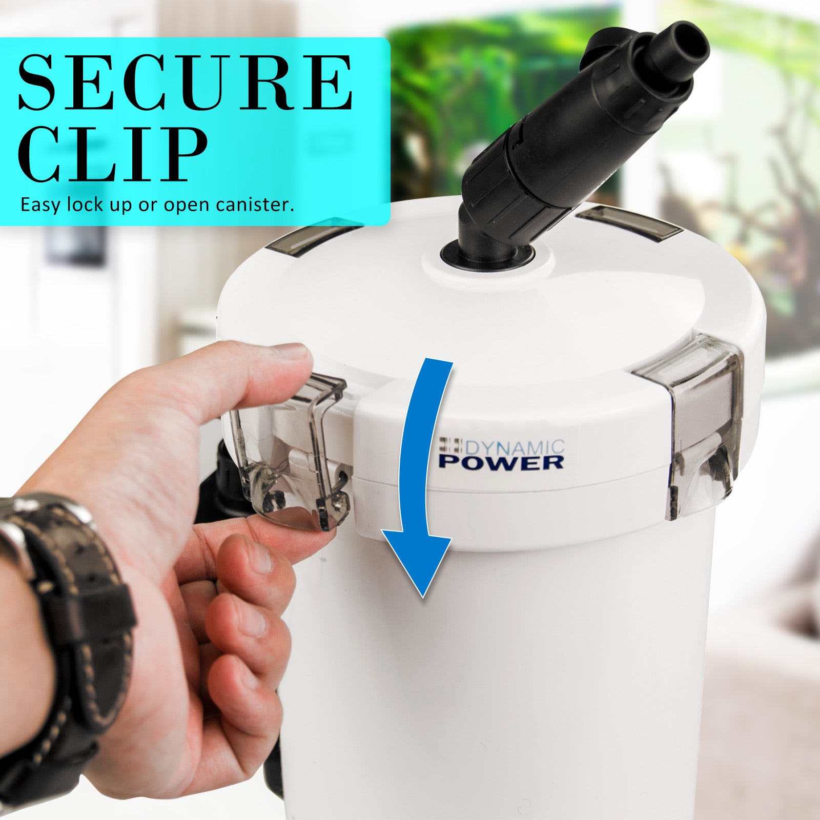 Aquarium External Canister Filter 400L/H - ShopFrenzy