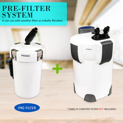 Aquarium External Canister Filter 400L/H - ShopFrenzy