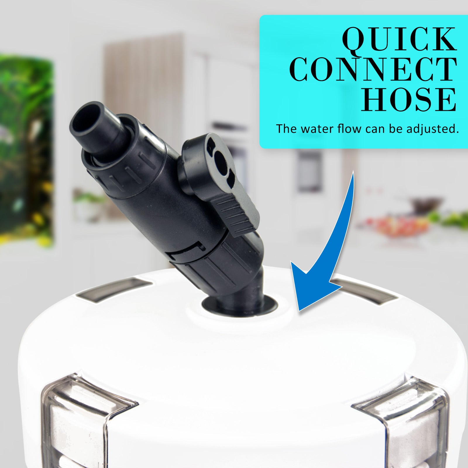 Aquarium External Canister Filter 400L/H - ShopFrenzy
