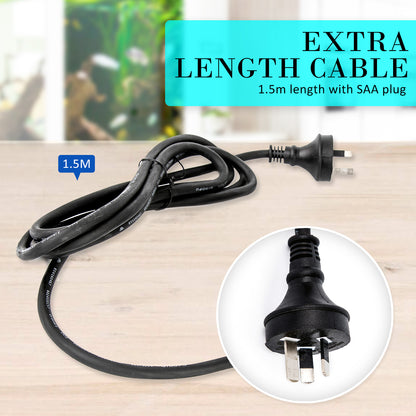 Aquarium Submersible Filter Pond Pump 1200L/H 22W 1.6m - ShopFrenzy