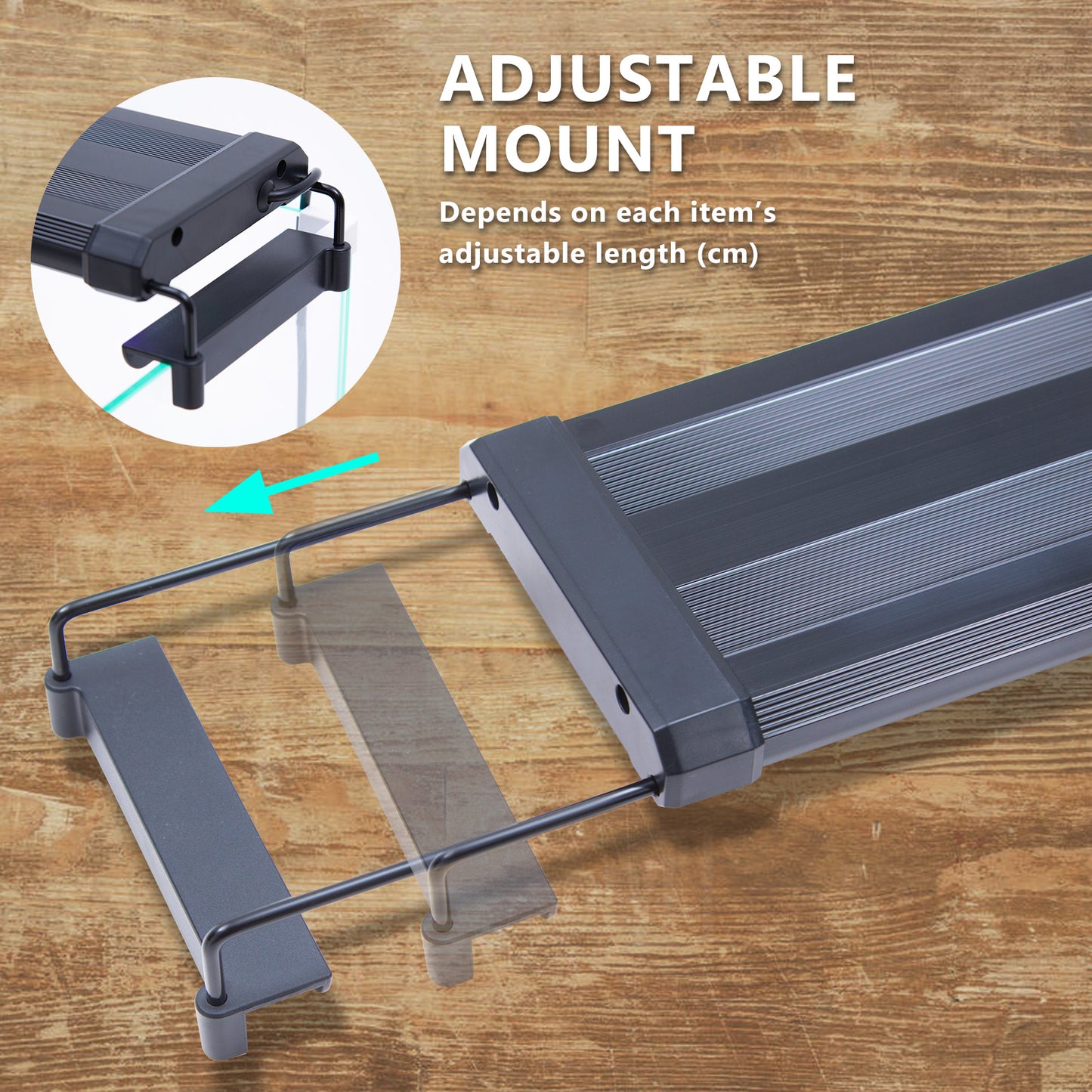 Dynamic Power 2 Set 6W Aquarium Blue White LED Light for Tank 30-50cm - ShopFrenzy