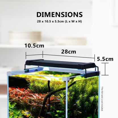 Dynamic Power 2 Set 6W Aquarium Blue White LED Light for Tank 30-50cm - ShopFrenzy