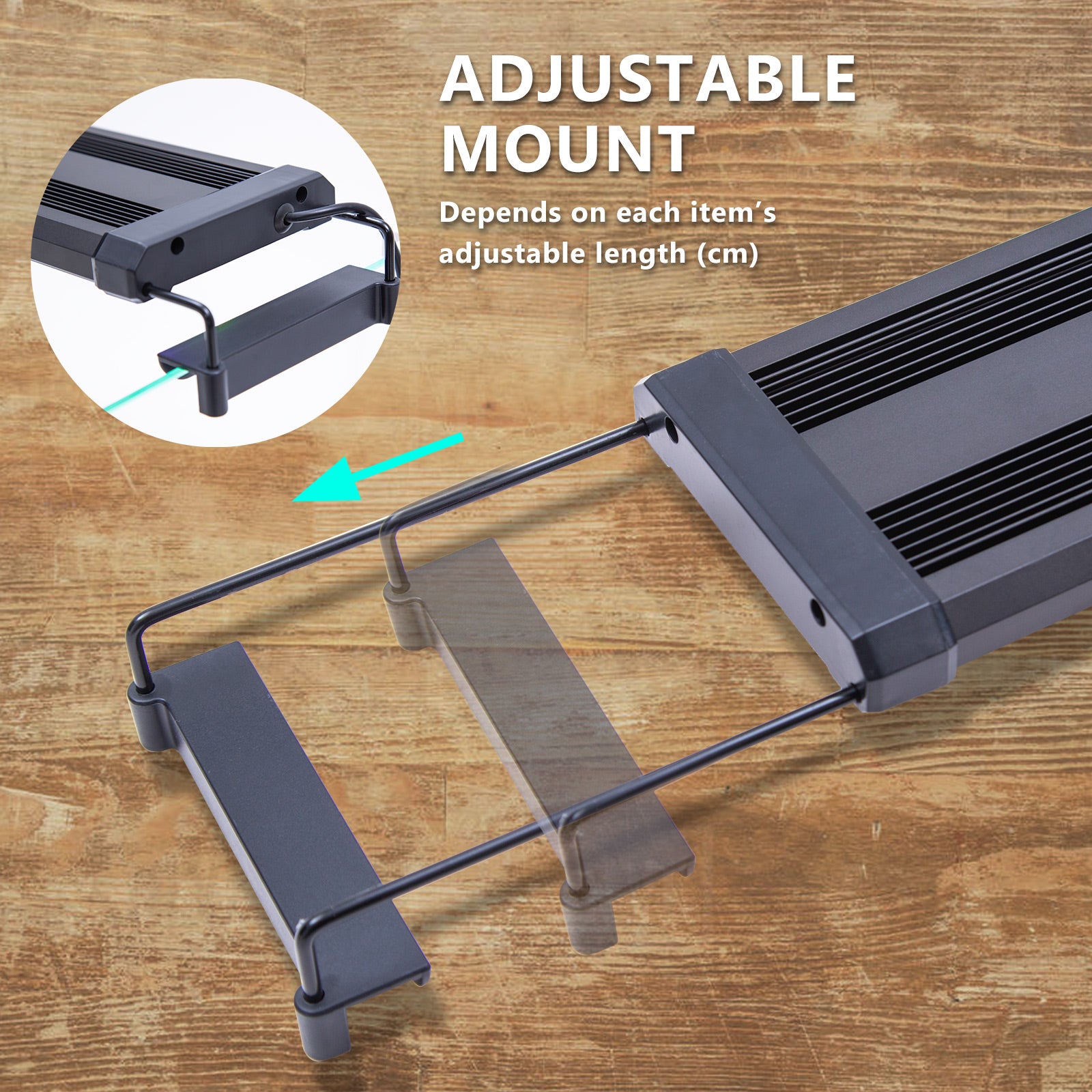 11W Aquarium Blue White LED Light for Tank 50-70cm - ShopFrenzy