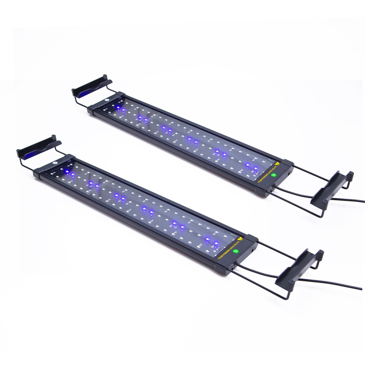 11W Set 2 Aquarium Blue White LED Light for Tank 50-70cm - ShopFrenzy