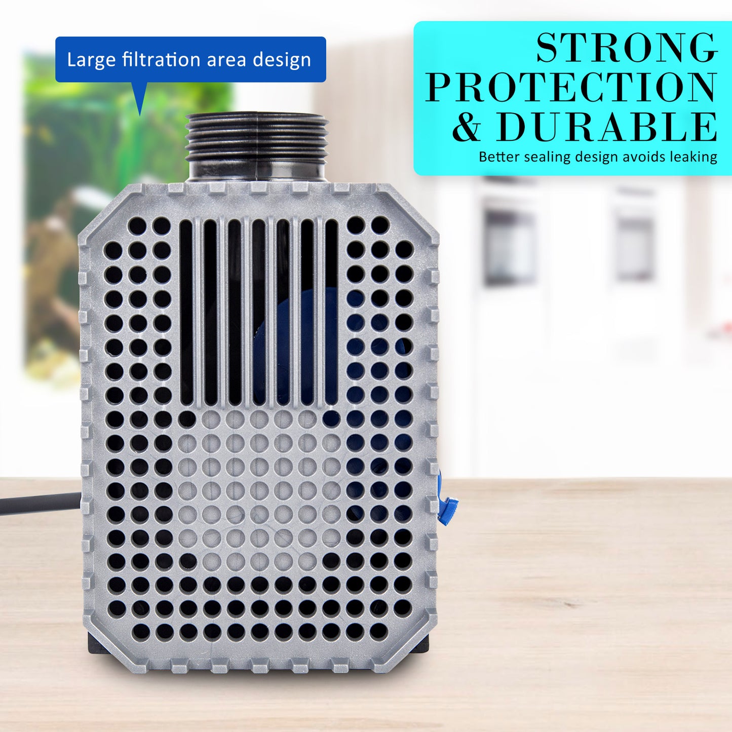 Aquarium Submersible Pond Water Pump 3000L/H 55W 3m - ShopFrenzy