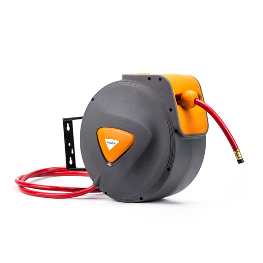 Automotive Air Hose Retractable Reel Wall Mounted 10m - ShopFrenzy