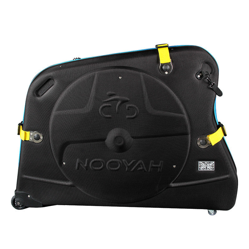 NOOYAH Bike Hard Shell Travel Case EVA Mountain MTB ebike Road Bike 700c Gravel Bike Tourer- BK002 in Black - ShopFrenzy