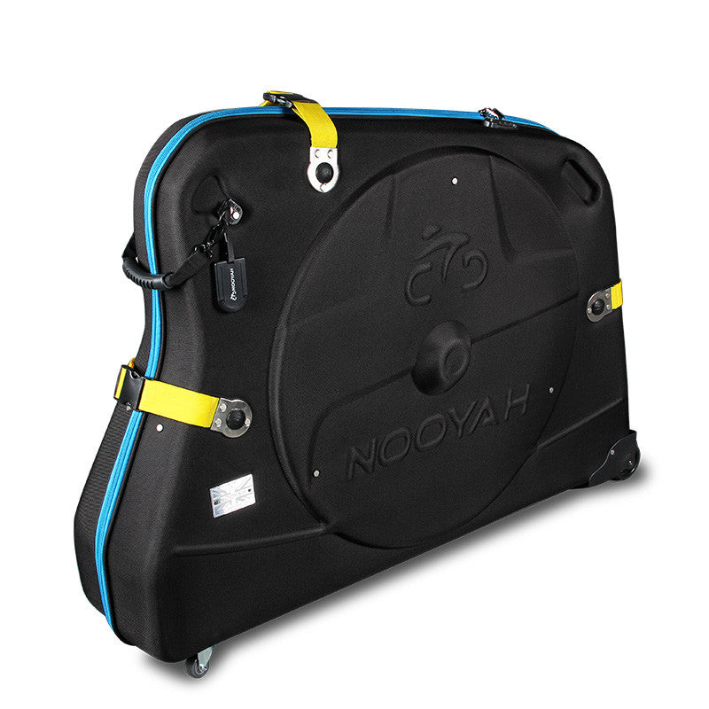 NOOYAH Bike Hard Shell Travel Case EVA Mountain MTB ebike Road Bike 700c Gravel Bike Tourer- BK002 in Black - ShopFrenzy
