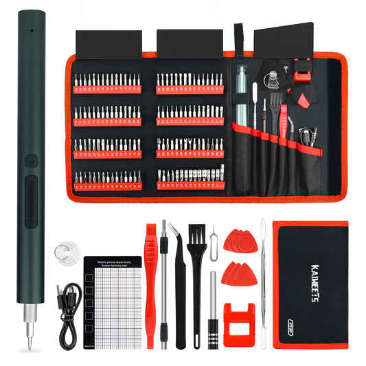 KAIWEETS Mini Electric Screwdriver, 137 in 1 Electric Precision Screwdriver - ShopFrenzy