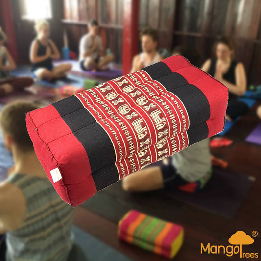 Yoga Block Meditation Cushion RedEle - ShopFrenzy
