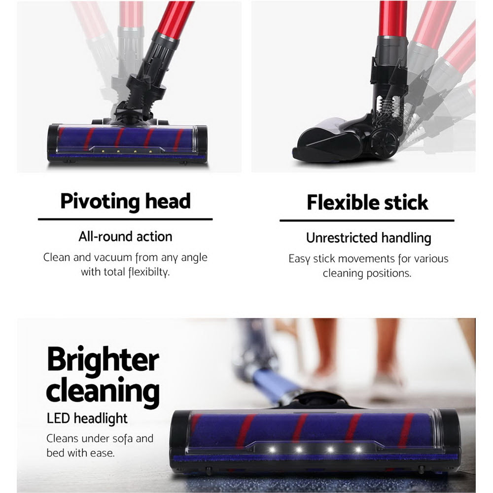 Devanti Stick Vacuum Cleaner Motorised Roller Brush Head - ShopFrenzy