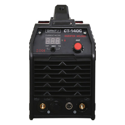 Giantz 140Amp Inverter Welder Plasma Cutter Gas DC iGBT Portable Welding Machine - ShopFrenzy